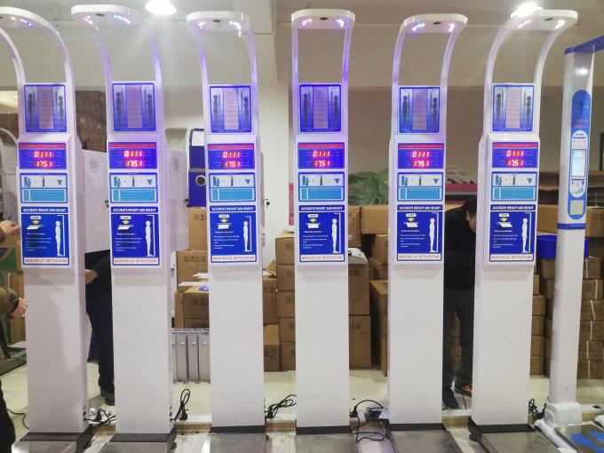 De Schaalmachine van het douanemuntstuk In werking gestelde Gewicht, Ultrasone Hoogte en Gewichtsmachine