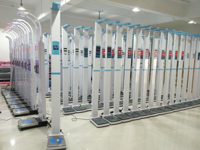 De digitale BMI-Schaalmachine 200kg schatte Flexibele de Legeringsstructuur van het Ladingsaluminium om zich te bewegen