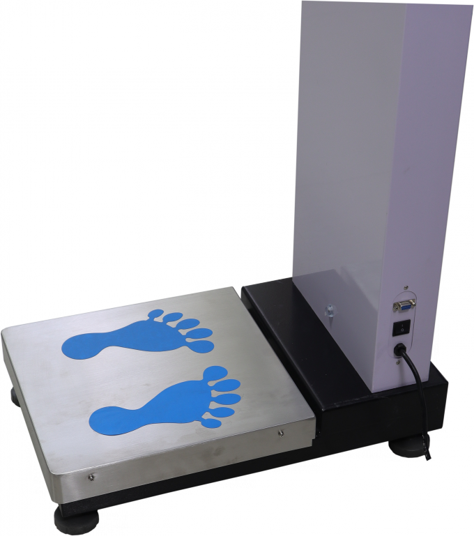 Verticale Digitale Lichaamsgewichtmachine, de Automaat van de Gewichtsschaal Met Bmi-Analyse