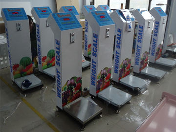 DHM - 3 Coin Operated Luggage Scales For Hotel / Airport