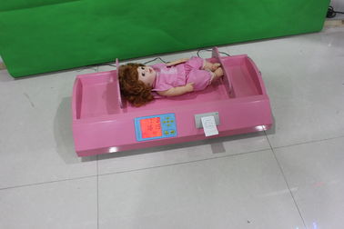 DHM - 3001B UltrasonicBaby Height Weight Scale With LCD Display Pink Color