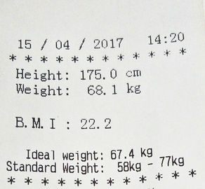 Multi Languages Coin Operated Luggage Scales With Bmi And Bluetooth
