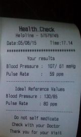 Automatic Blood Pressure Instrument / Arm Blood Pressure Monitor Iron Material
